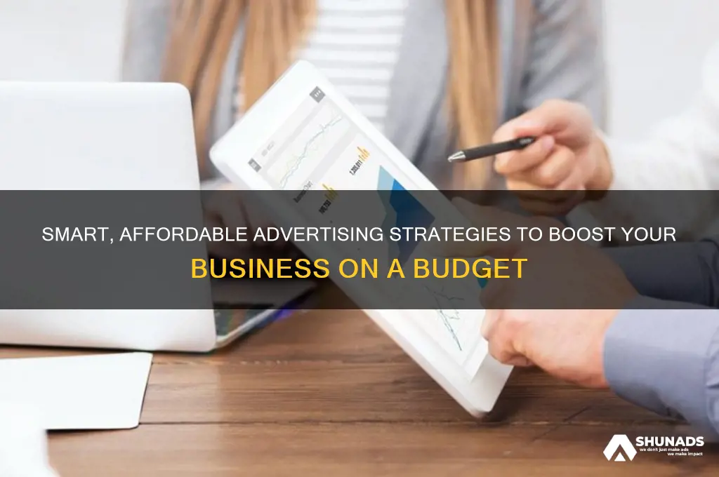how to advertise cheap for your business