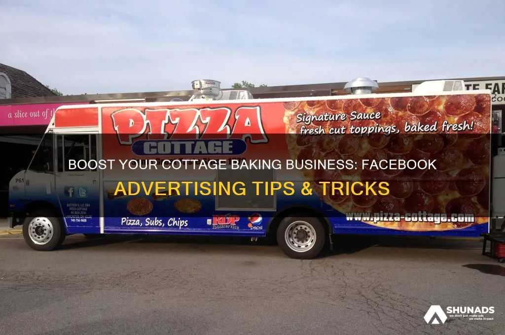 how to advertise cottage baking on facebook