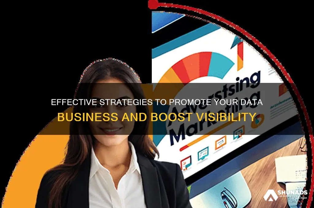 how to advertise data business