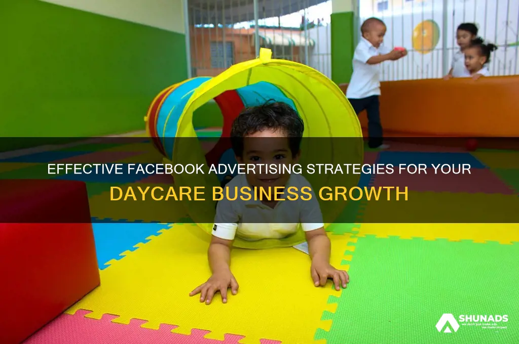 how to advertise daycare on facebook