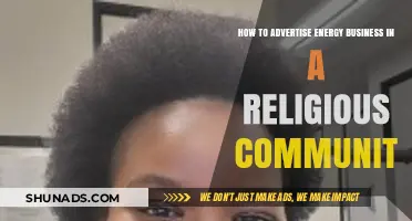 Advertising Energy Services with Respect in Religious Communities