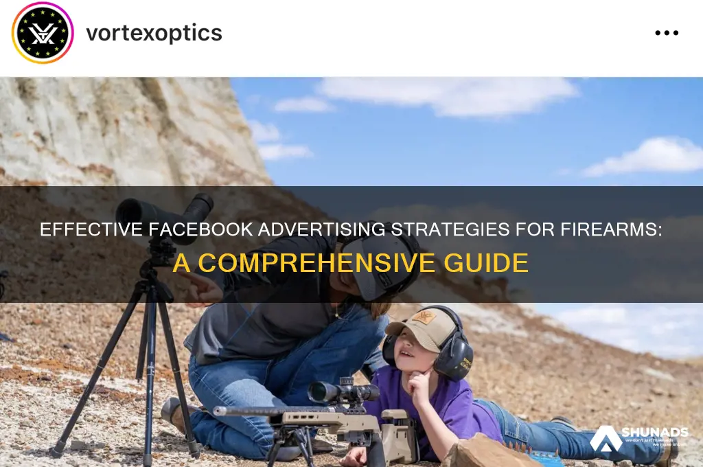 how to advertise firearms on facebook
