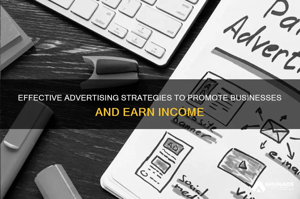 how to advertise for a business and get paid