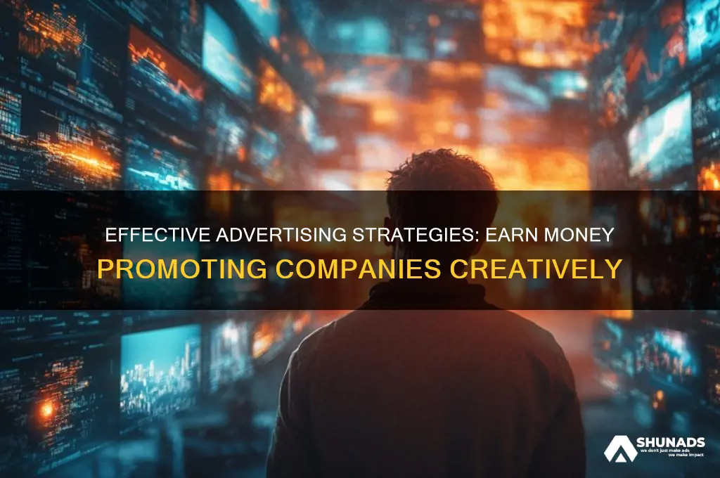 how to advertise for a company and get paid