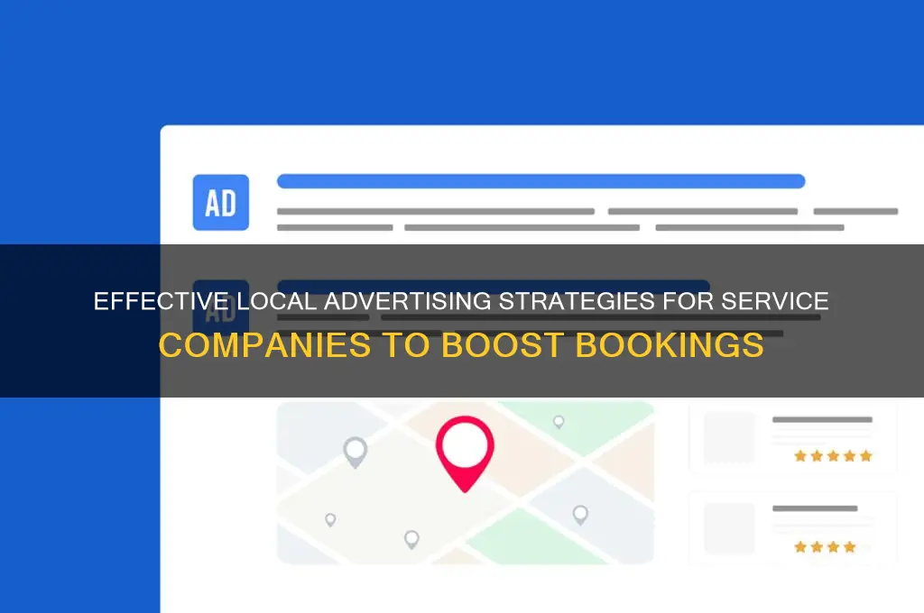 how to advertise for local service company book