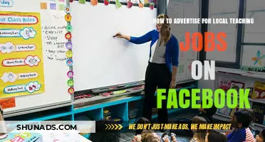 Effective Facebook Strategies to Promote Local Teaching Job Openings