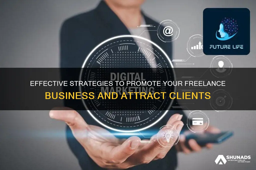 how to advertise freelance business
