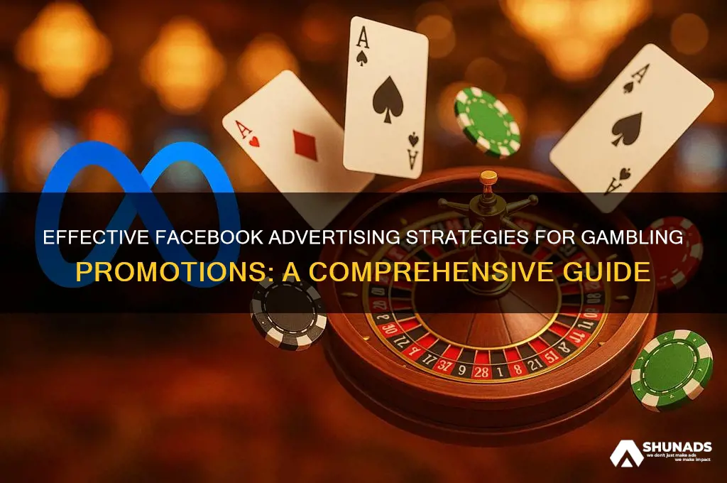 how to advertise gambling on facebook