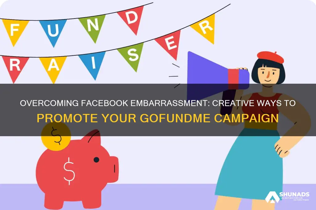 how to advertise gofundme if embarrassing facebook