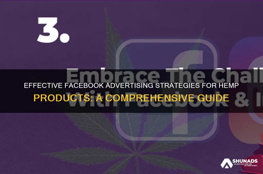 how to advertise hemp on facebook