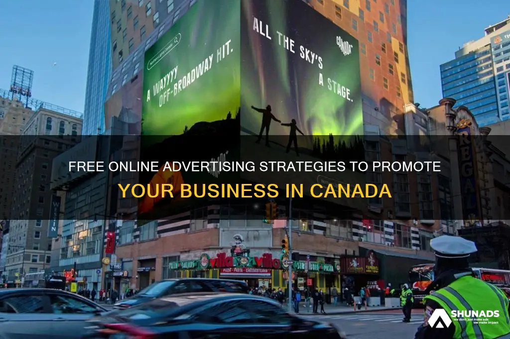 how to advertise in canada for free on internet