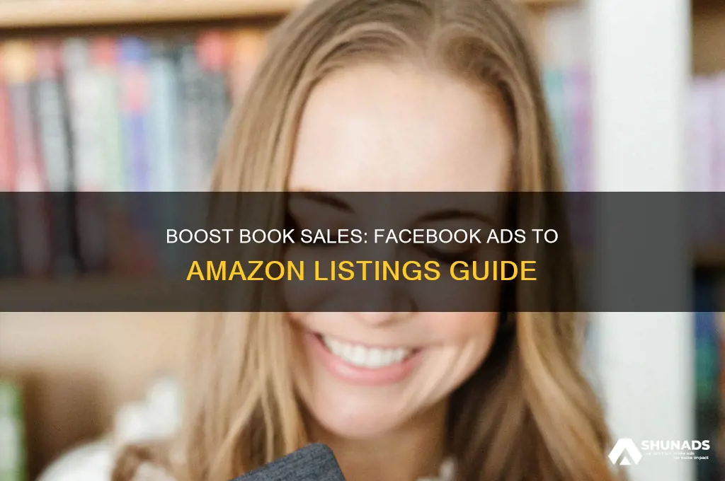 how to advertise in facebook to sell books in amazon