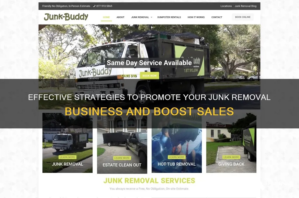 how to advertise junk removal business