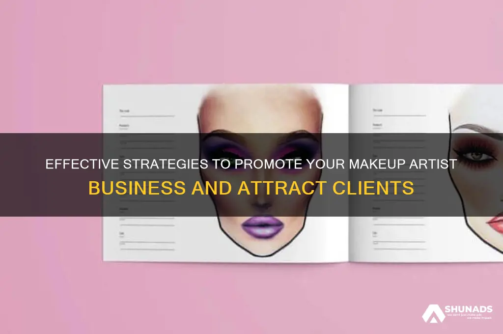 how to advertise makeup artist business
