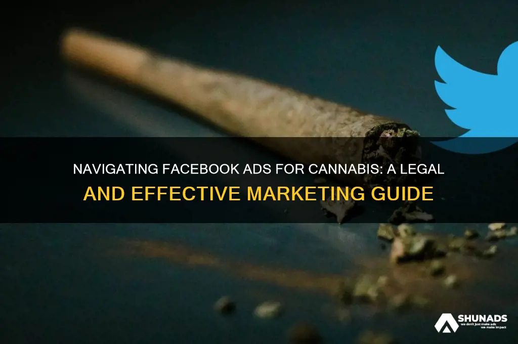 how to advertise marijuana on facebook