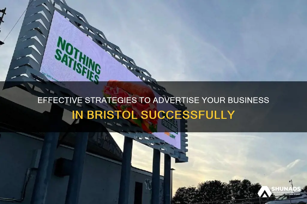 how to advertise my business bristol