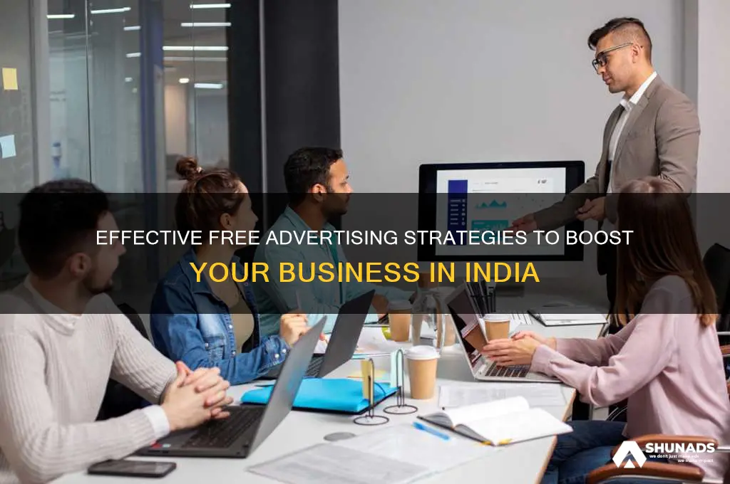 how to advertise my business free in india
