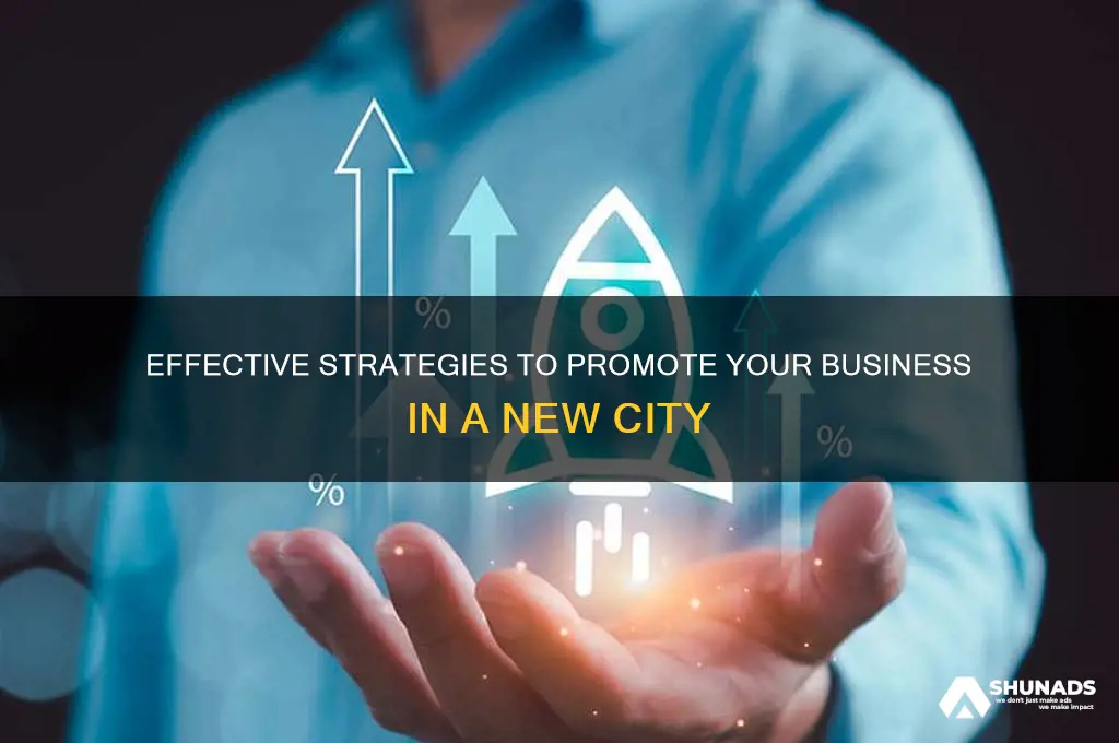 how to advertise my business in different city