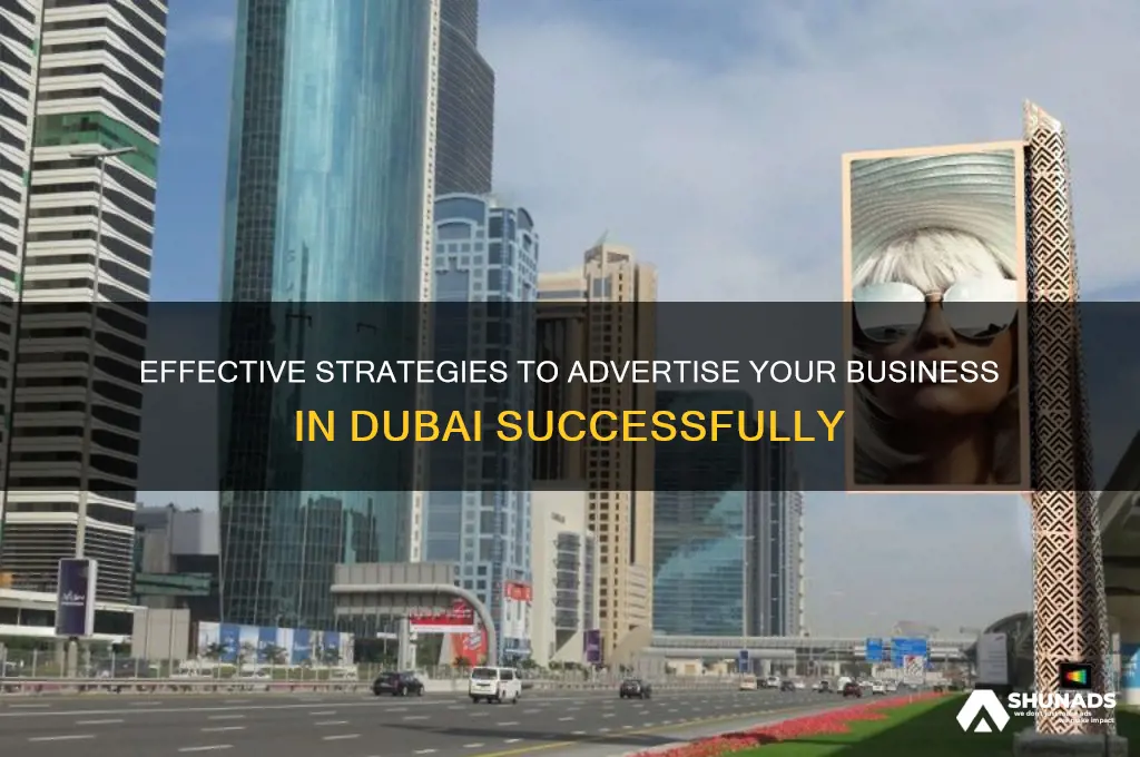 how to advertise my business in dubai