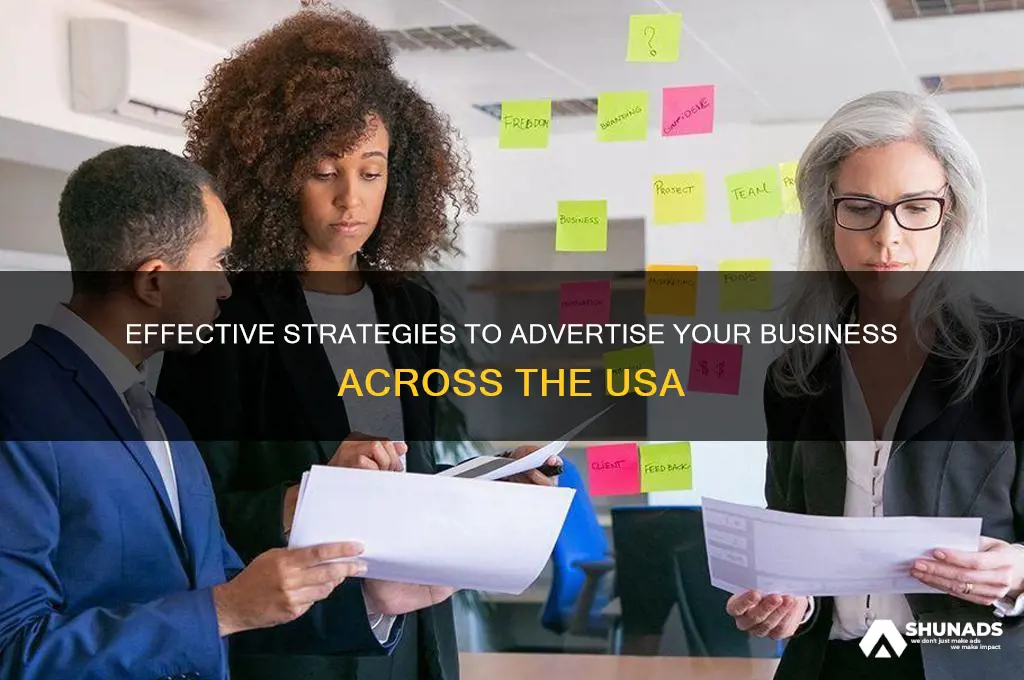 how to advertise my business in usa