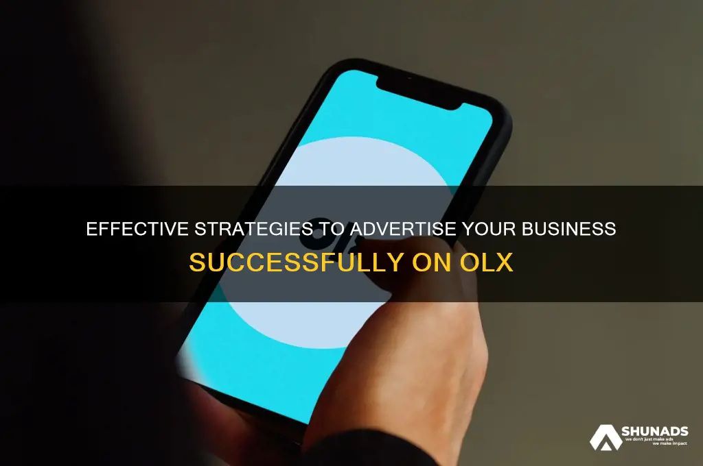 how to advertise my business on olx
