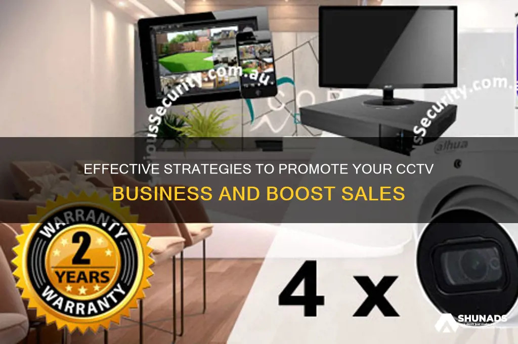 how to advertise my cctv business