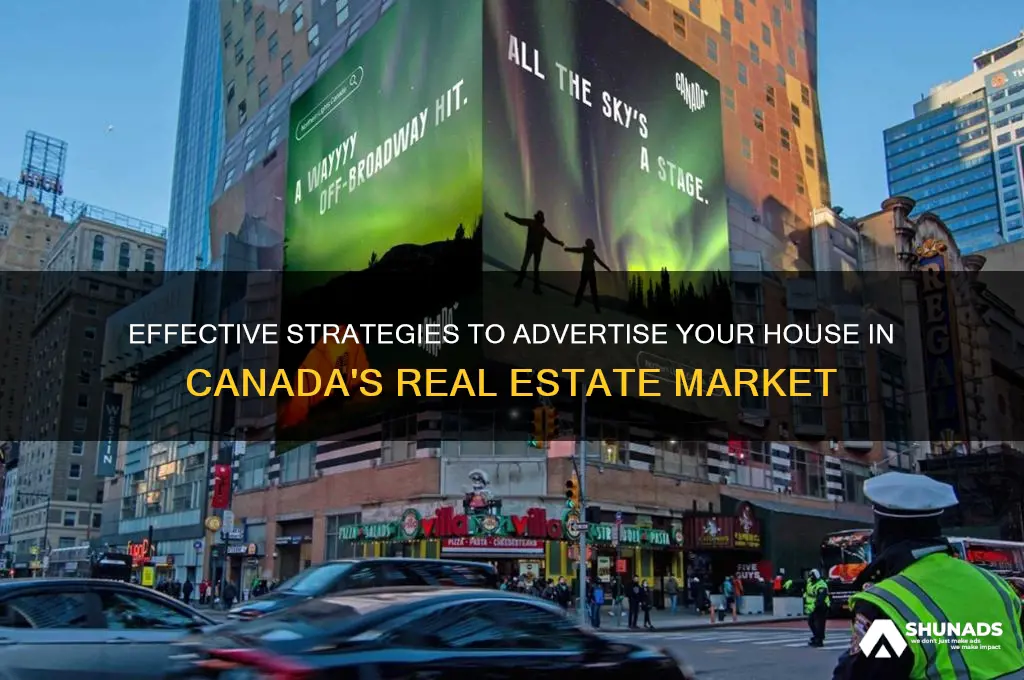 how to advertise my house in canada estate