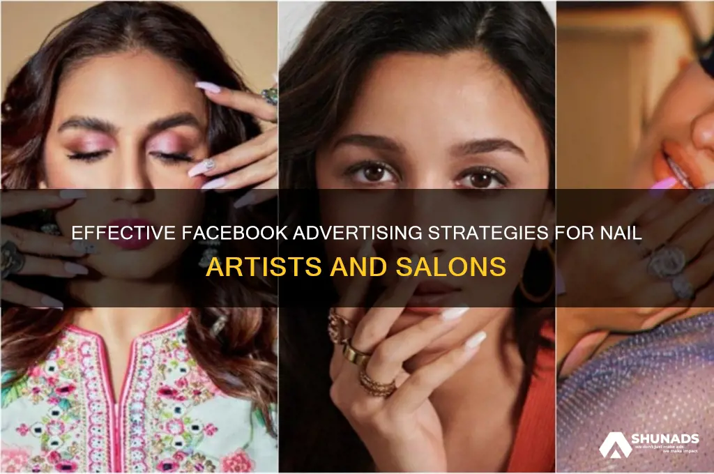 how to advertise nails on facebook