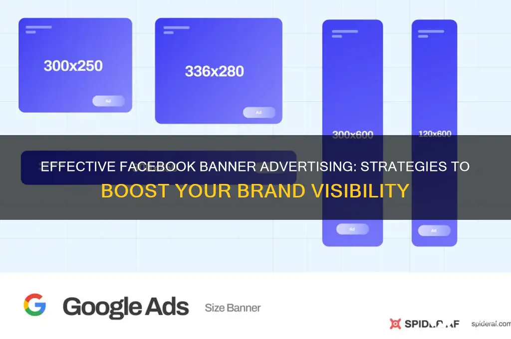 how to advertise on banner our facebook
