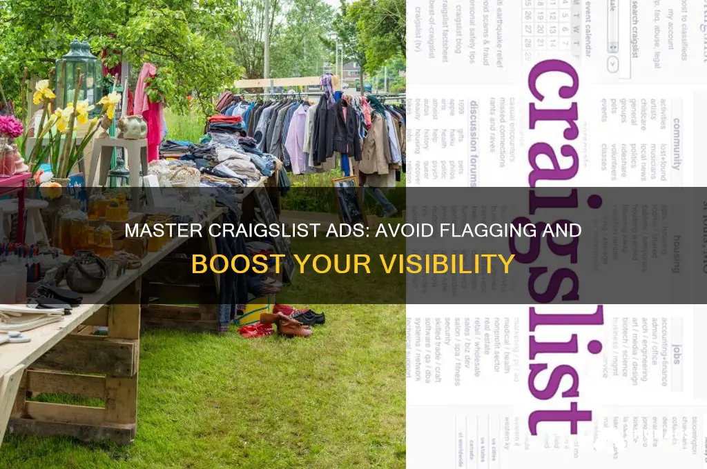 how to advertise on craigslist without getting flagged
