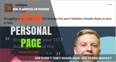 Promote Your Business: Advertising on Facebook via Your Personal Page