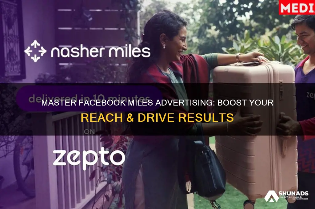 how to advertise on facebook miles