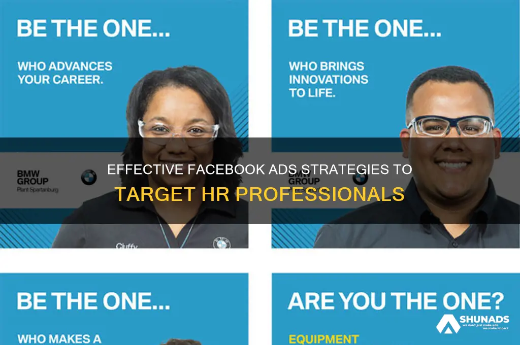 how to advertise on facebook to hr personal