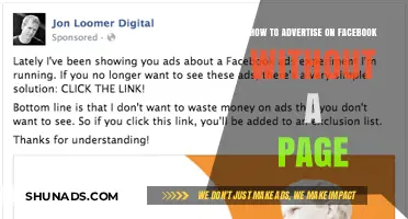 Advertising on Facebook Without a Page: A Step-by-Step Guide