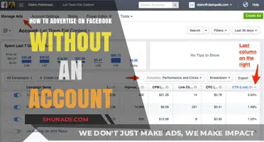 Advertising on Facebook Without an Account: A Step-by-Step Guide