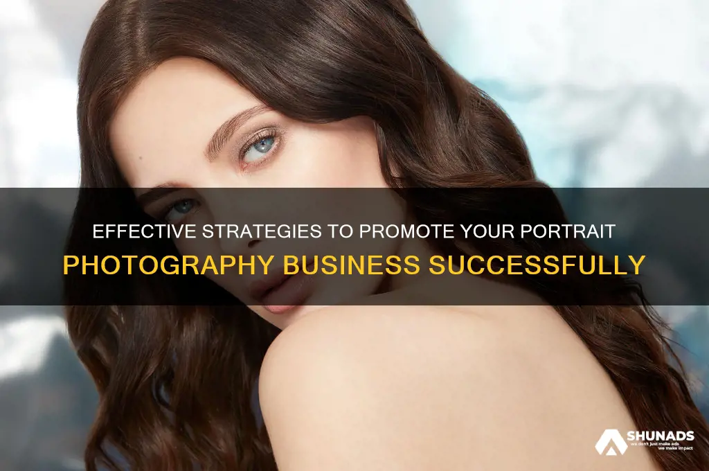 how to advertise portrait photography business