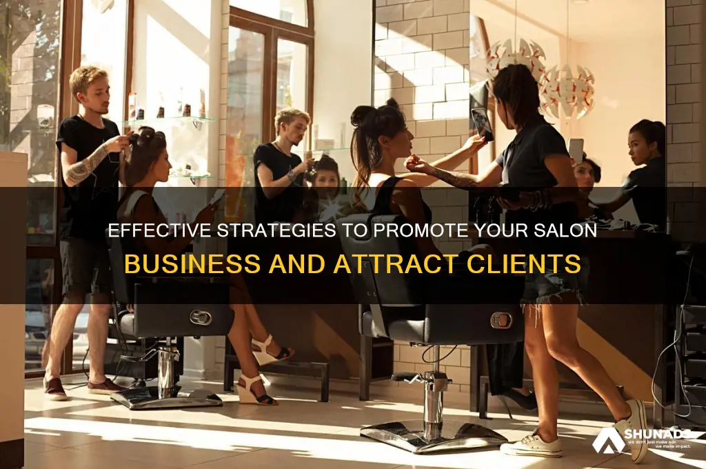 how to advertise salon business