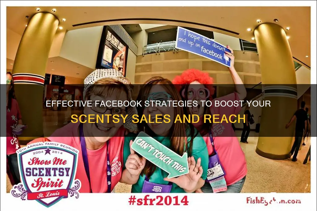 how to advertise scentsy on facebook
