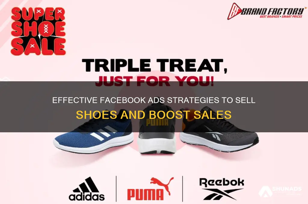 how to advertise shoes on facebook