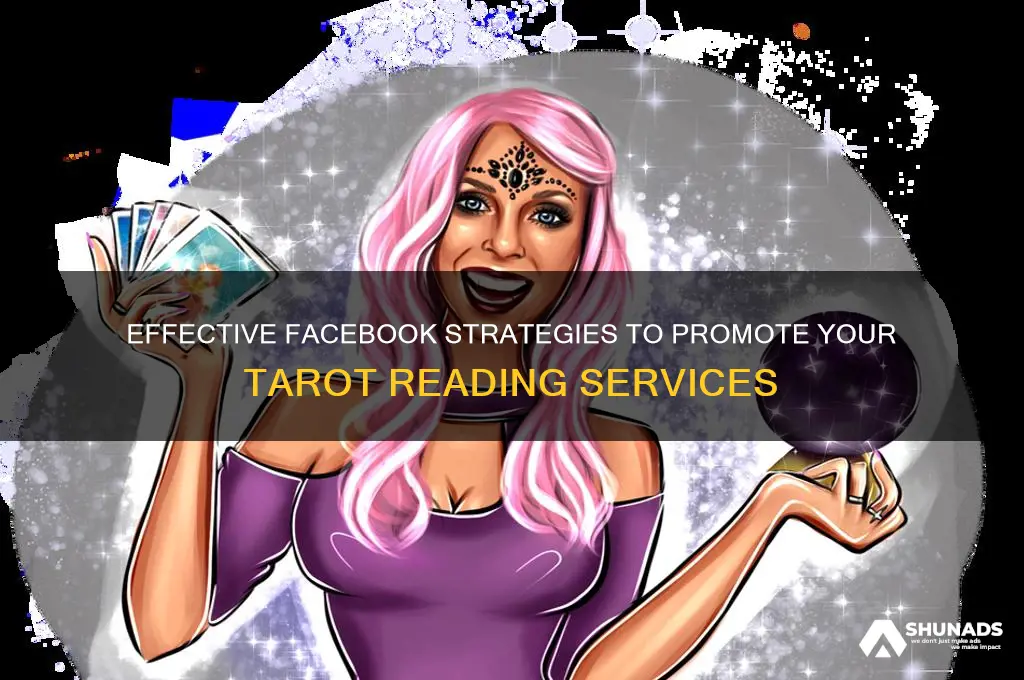 how to advertise tarot readings on facebook