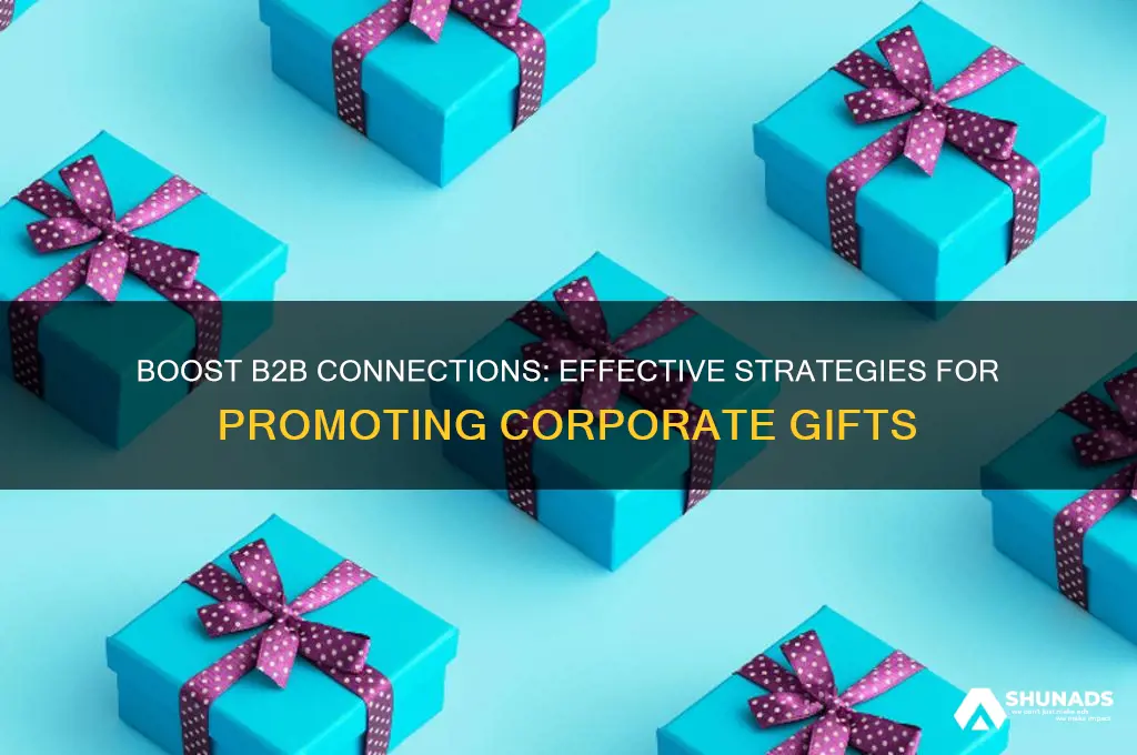 how to advertise to fellow businesses about company gifts