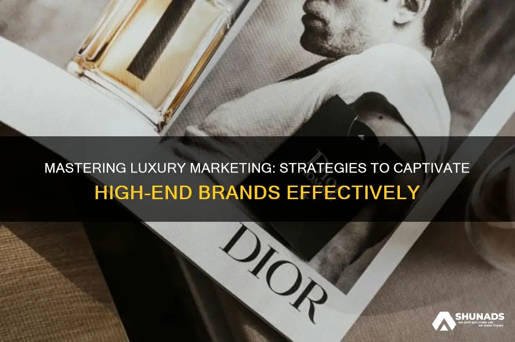 how to advertise to luxary companies
