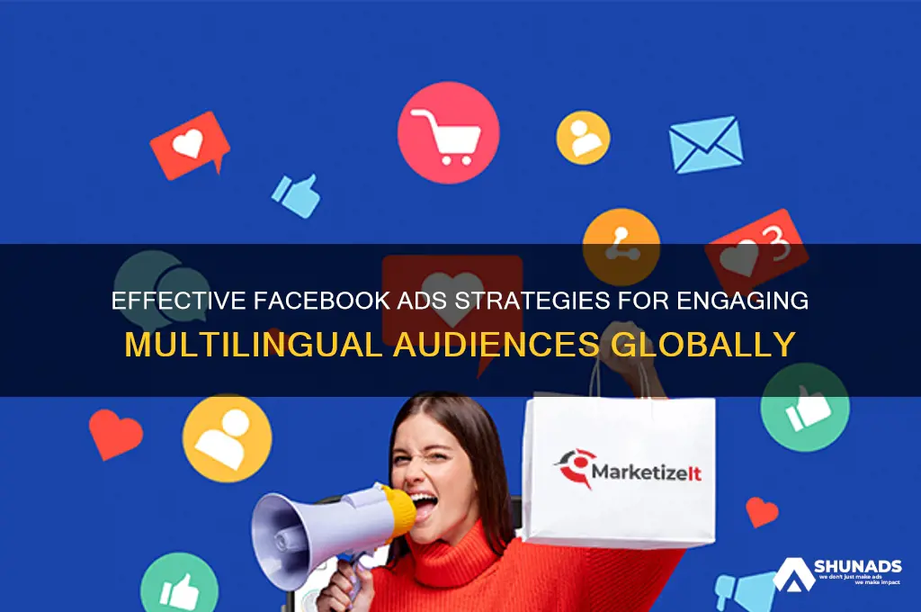 how to advertise to multilingual people on facebook