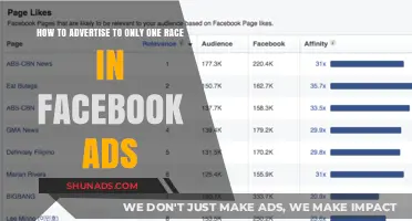 Targeted Facebook Ads: Strategies for Race-Specific Audience Engagement