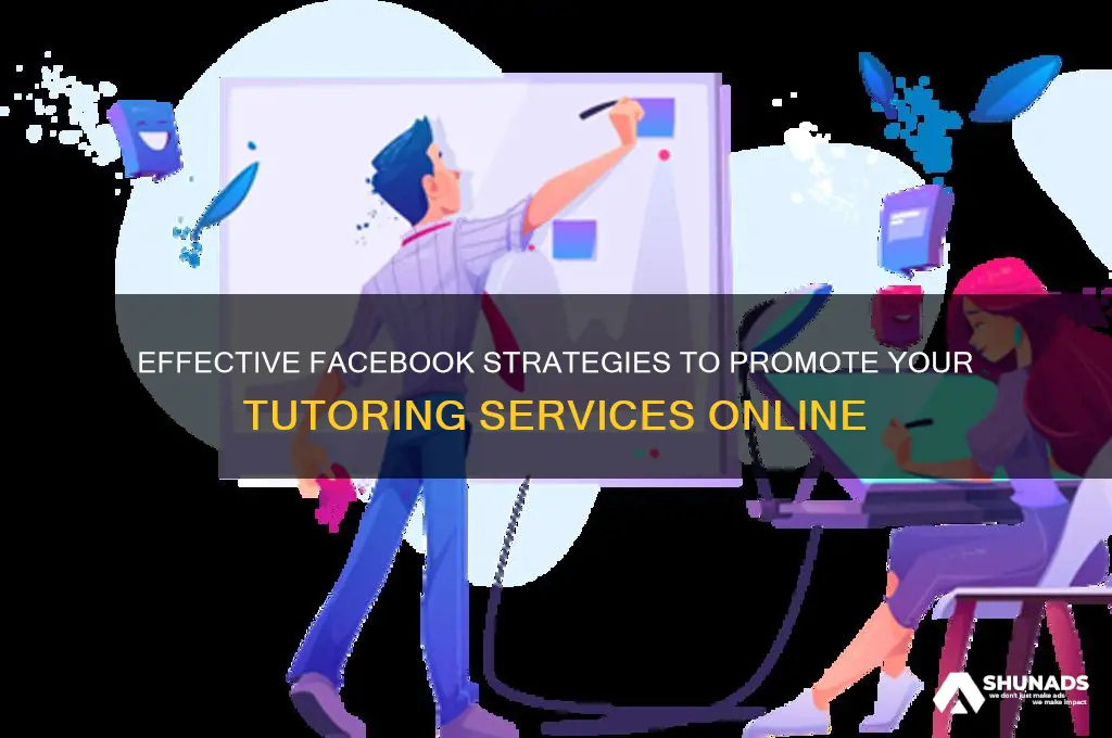 how to advertise tutoring on facebook