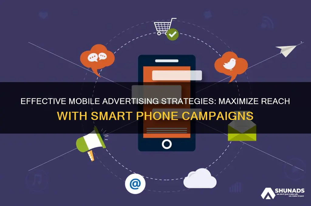 how to advertise using mobile phone