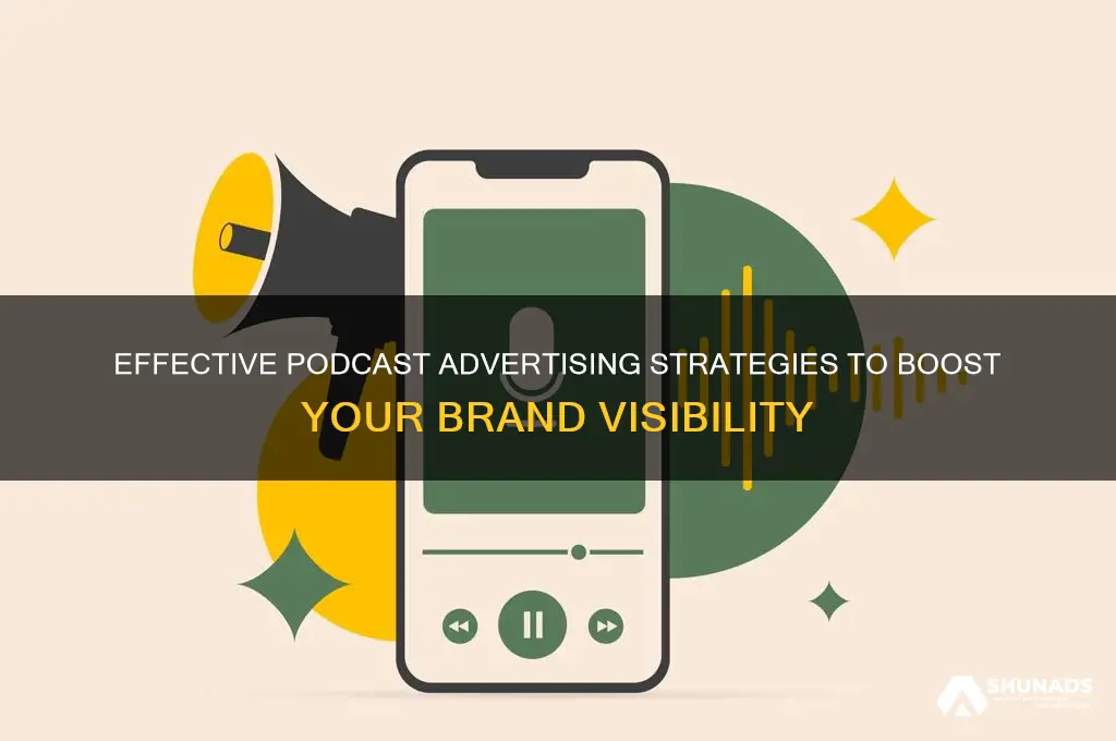 how to advertise using podcasts