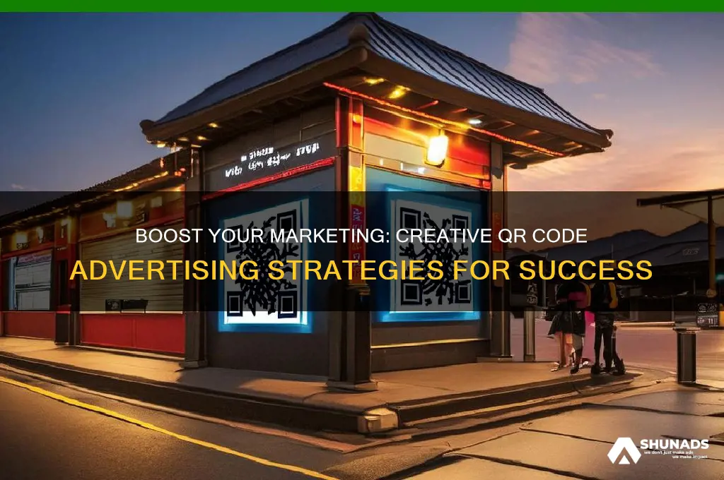 how to advertise using qr codes