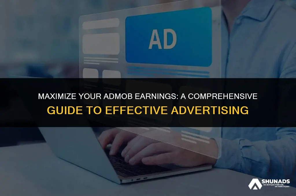 how to advertise with admob