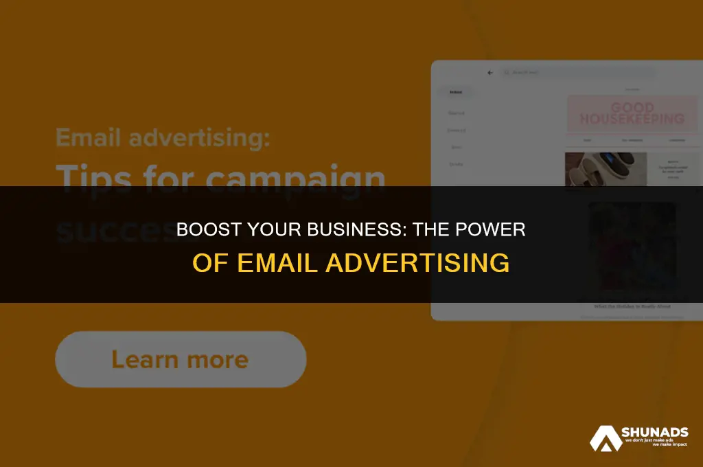 how to advertise with email